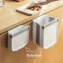 Lixeira de Pia Dobrável para Cozinha – Compacta, Prática e Sem Cheiro