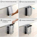 Lixeira de Pia Dobrável para Cozinha – Compacta, Prática e Sem Cheiro