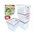 Organizador de Geladeira Transparente – Kit Inteligente para Cozinhas Organizadas